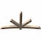 Ekena Millwork Alberta Smooth Timber Gable Bracket, Douglas Fir, 96"W x 52"H x 5 1/2"D x 5 1/2"F, 13/12 Pitch GBW096X52X0606ALB00SDF - alternate 5